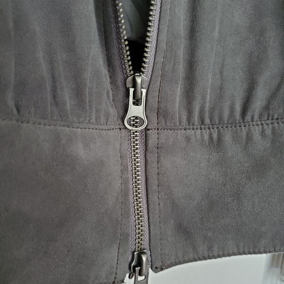 UO | SILENCE + NOISE Seude Grey Light Jacket - Picture 4 of 14